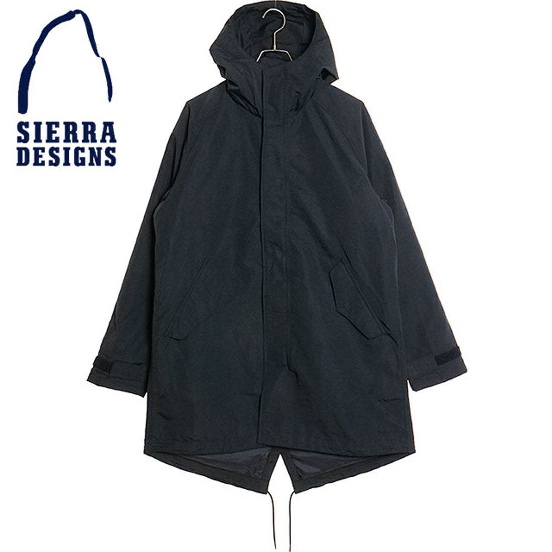 シエラデザインズ SIERRA DESIGNS SIERRA DESIGNS FISHTAIL PARKA Black [621008 FW24],Black