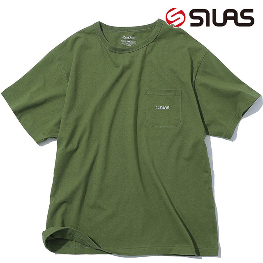 サイラス SILAS CLASSIC POCKET TEE GREEN [110251011001 SS25]