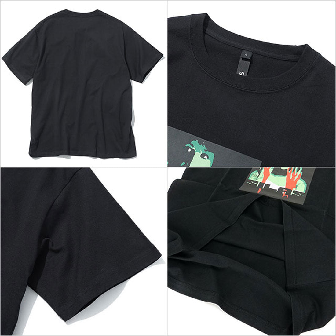 サイラス SILAS DEEP RED S/S TEE BLACK [110252011014] （BLACK） BLACK