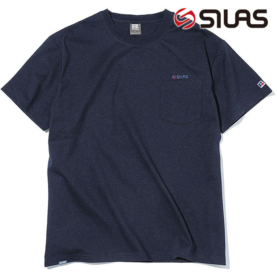 サイラス SILAS ×RUSSELL POCKET S/S TEE NAVY [110252011017] （NAVY） NAVY