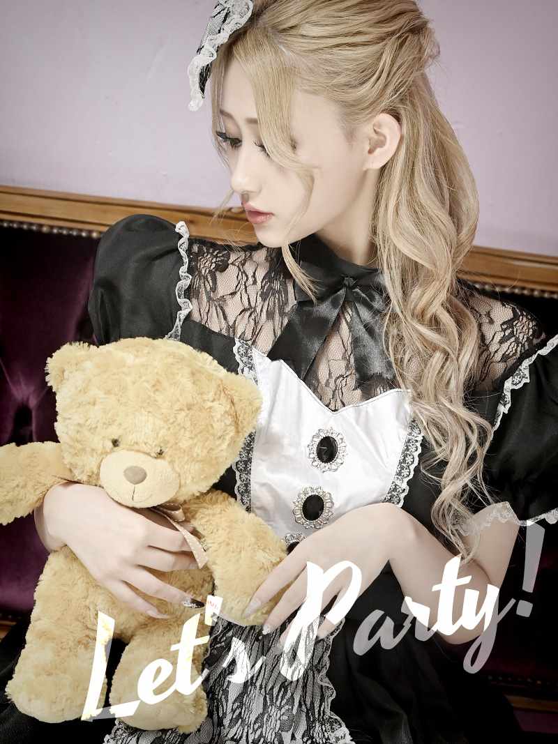 リューユ Rew-You コスプレ ゴシック メイド メイド服 コスチューム 黒 ロリータ ドール ゴスロリ 姫系 かわいい Ryuyu