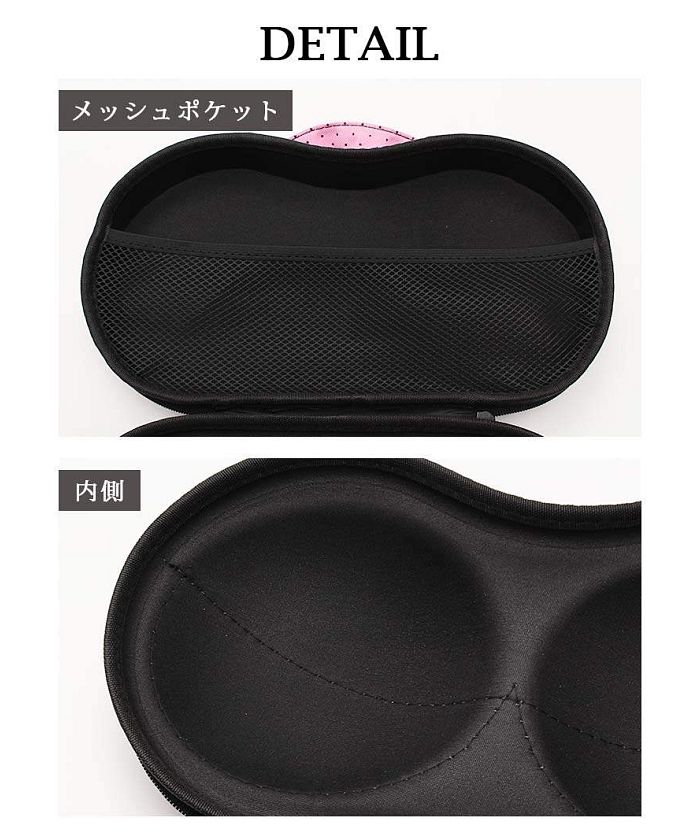 Ryuyu Rew-You Nude Bra Case Lingerie Storage Pouch pink black Dot Lace Women's Underwear Storage Portable Polka Dot Ryuyu