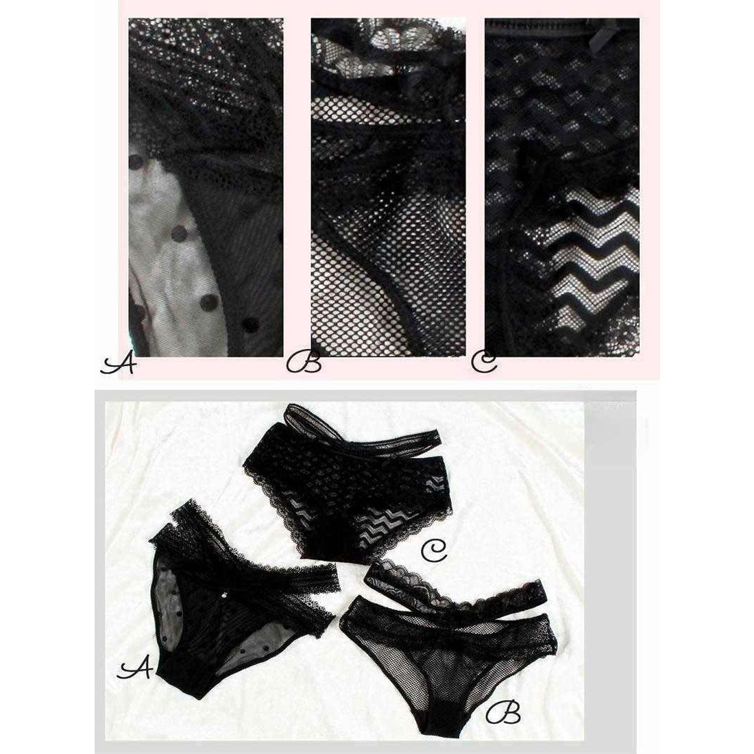 リューユ Rew-You noalice ショーツ 単品 ショーツ レース セクシー【返品不可商品】 （ブラックA） ブラックA