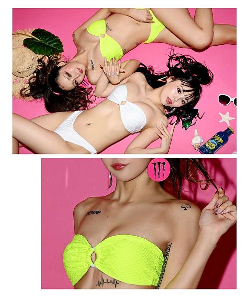 Ryuyu Rew-You Sexy Erotic Swimsuit Bandeau Cabaret Girl [Non-returnable item]