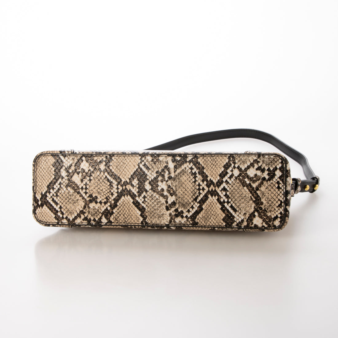 シンボノ SINBONO Amelia Shoulder Bag - Natural Snake Embossed （他） 他