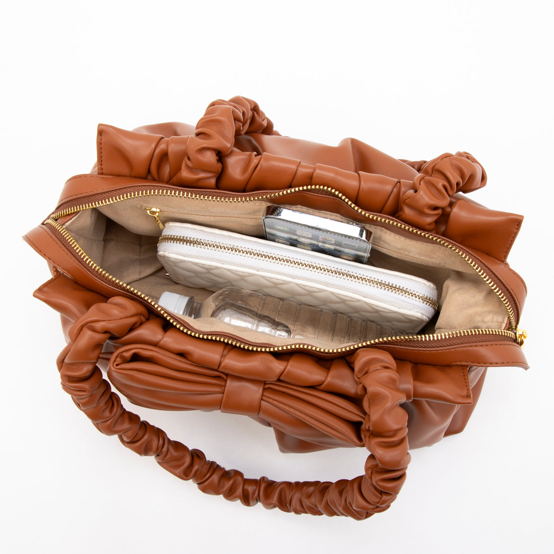 シンボノ SINBONO Medium Daisy Shoulder Bag - Brown （ブラウン） ブラウン