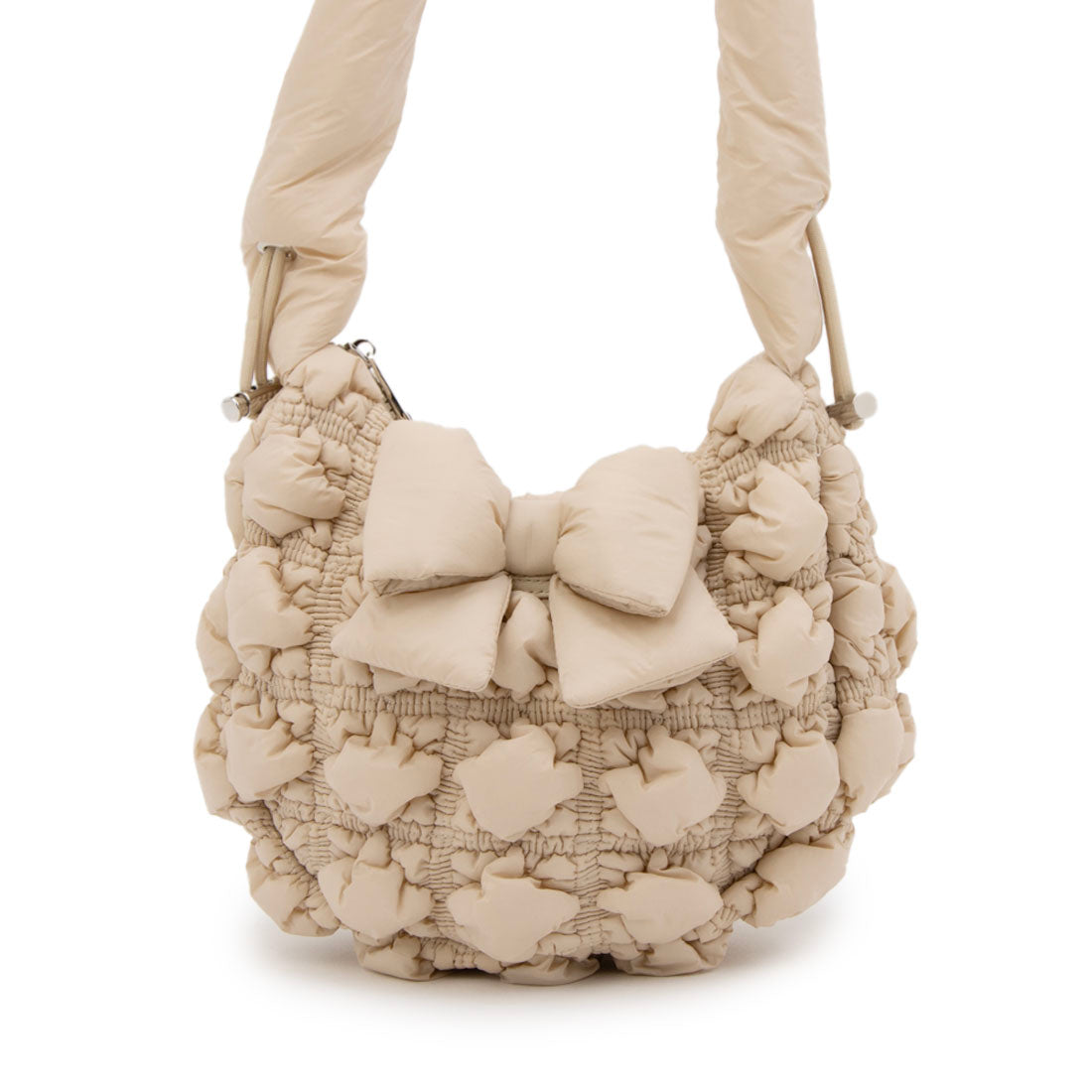 シンボノ SINBONO Small Ellie Shoulder Crossbody Bag - Ivory （ホワイト） ホワイト