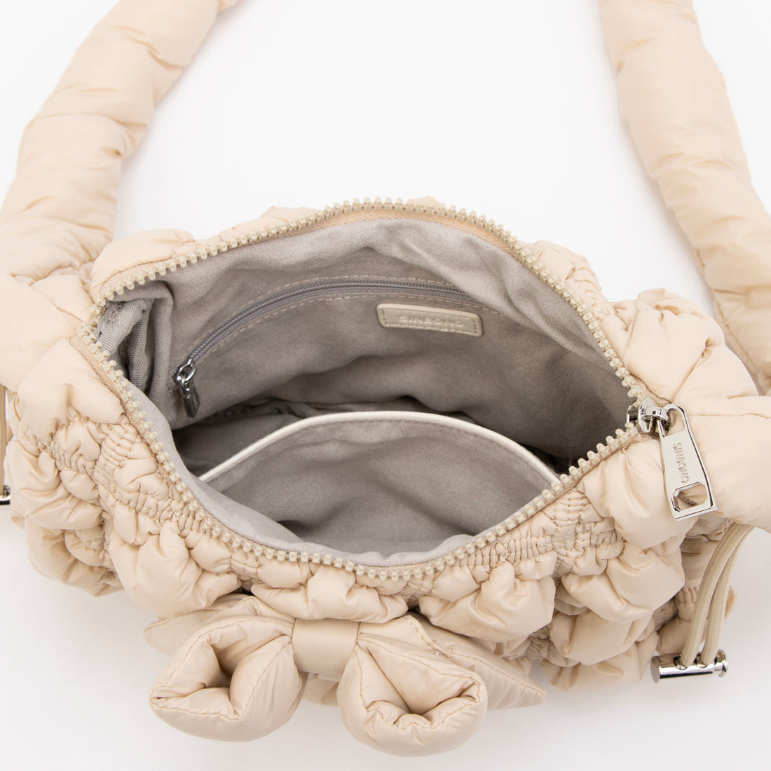 シンボノ SINBONO Small Ellie Shoulder Crossbody Bag - Ivory （ホワイト） ホワイト