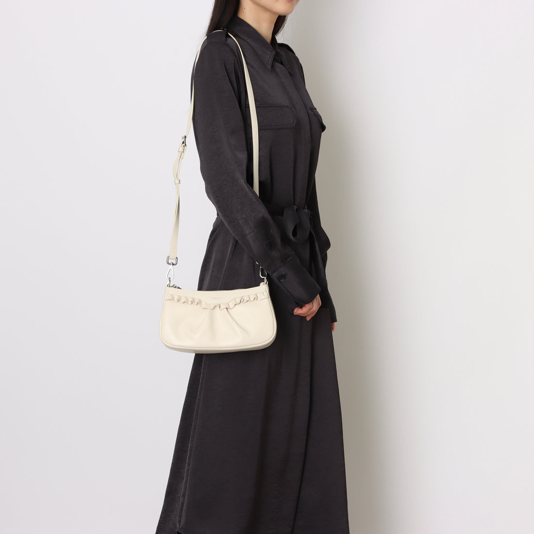 シンボノ SINBONO Brianna Shoulder Crossbody Bag - Ivory （ホワイト） ホワイト