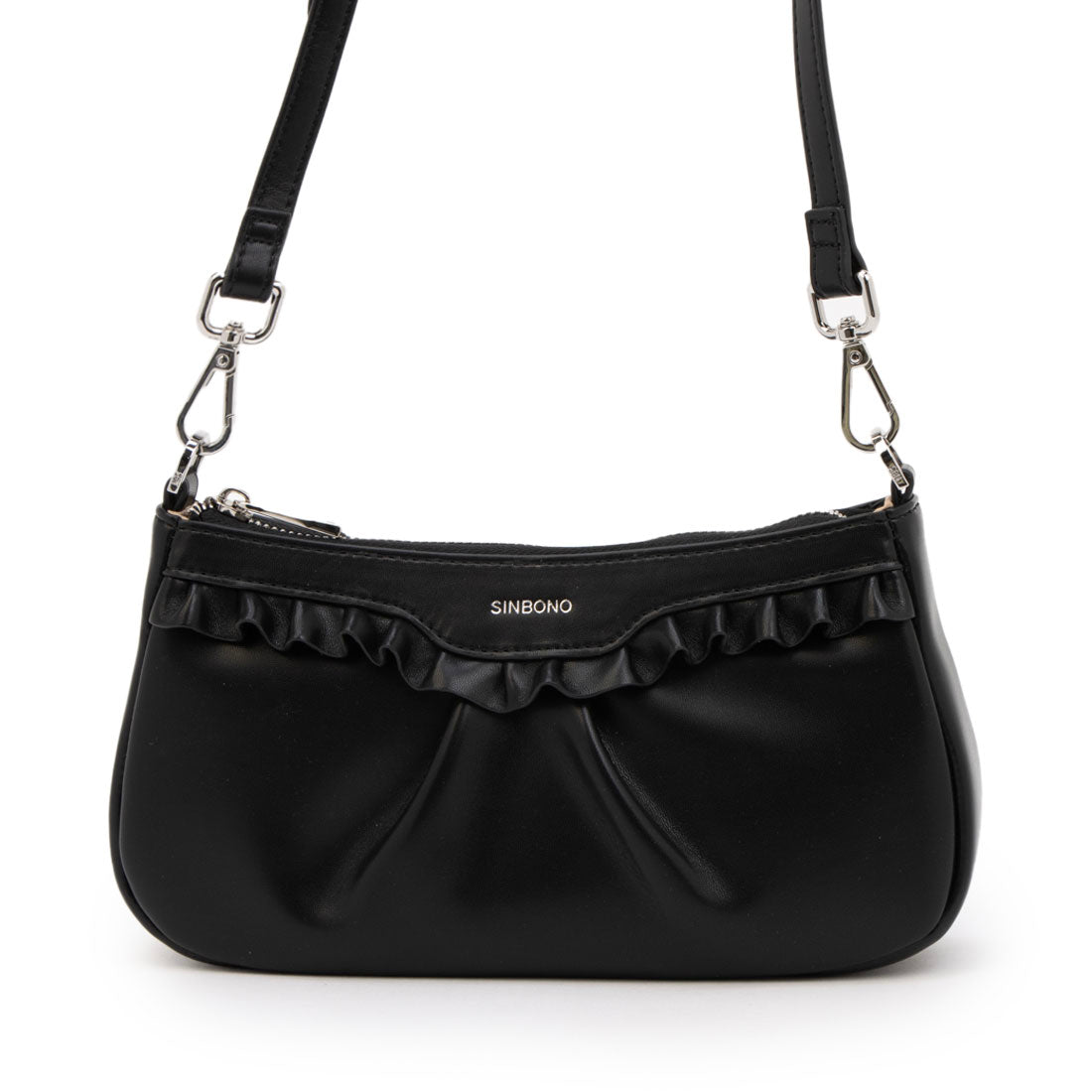 シンボノ SINBONO Brianna Shoulder Crossbody Bag - Black （ブラック） ブラック