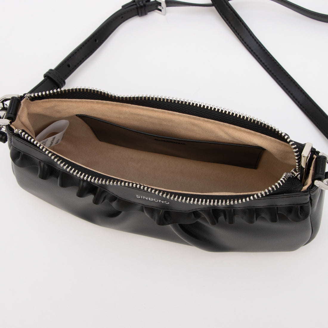 シンボノ SINBONO Brianna Shoulder Crossbody Bag - Black （ブラック） ブラック