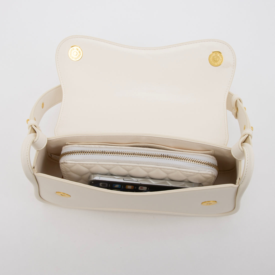 シンボノ SINBONO Zoe Shoulder Bag - White （ホワイト） ホワイト