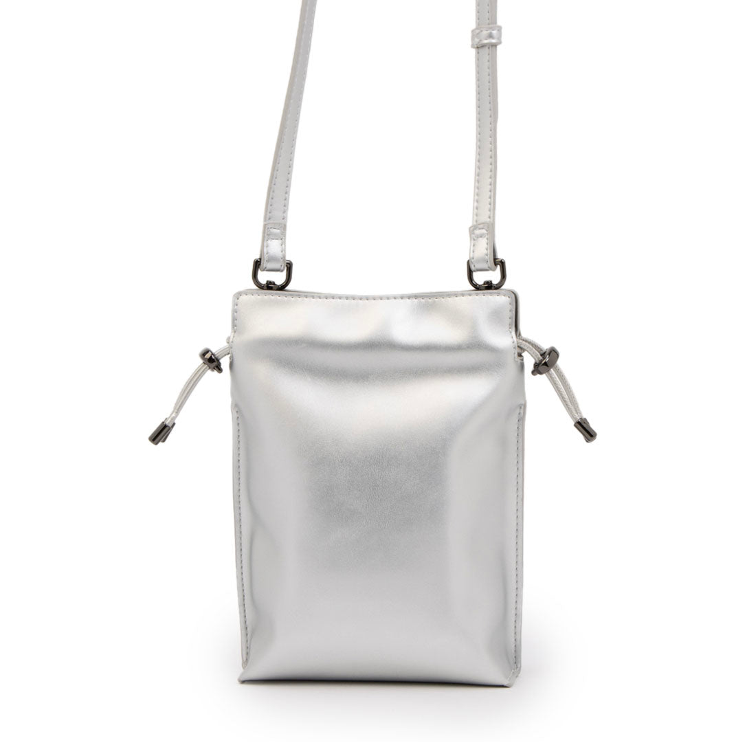 シンボノ SINBONO Nina Crossbody Wallet Phone Bag-Silver （シルバー） シルバー