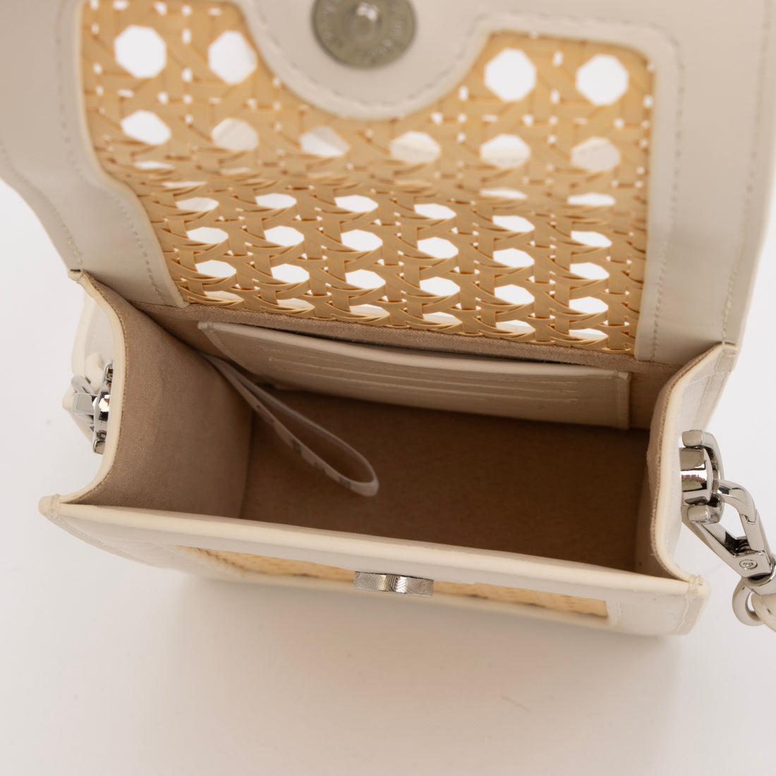 シンボノ SINBONO Vera Crossbody Wallet Phone Bag - Ivory （ホワイト） ホワイト