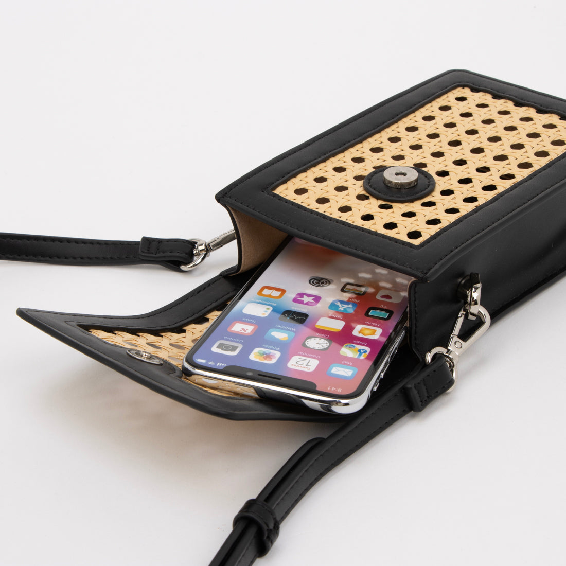 シンボノ SINBONO Vera Crossbody Wallet Phone Bag - Black （ブラック） ブラック