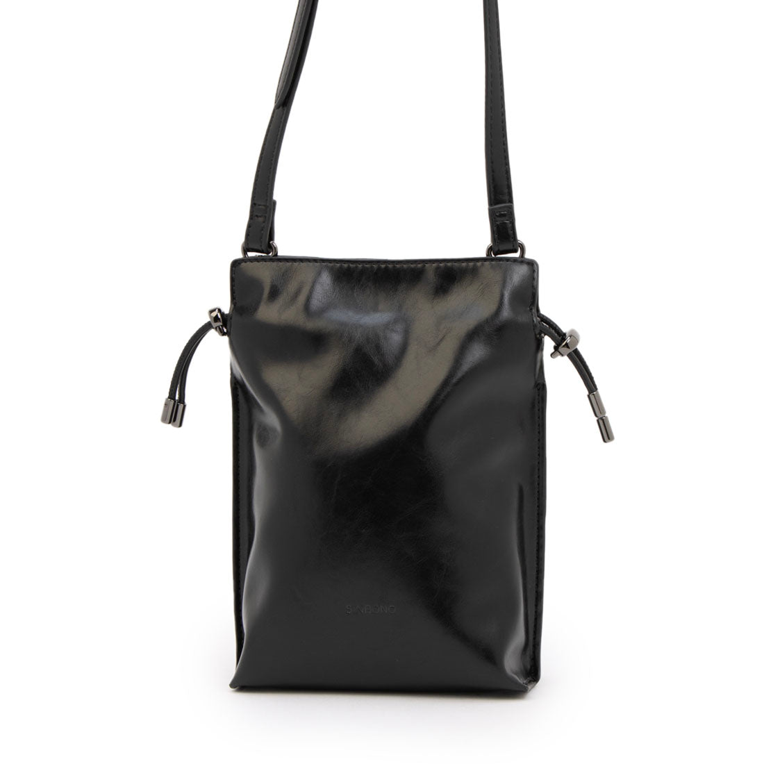 シンボノ SINBONO Nina Crossbody Wallet Phone Bag-Black （ブラック） ブラック