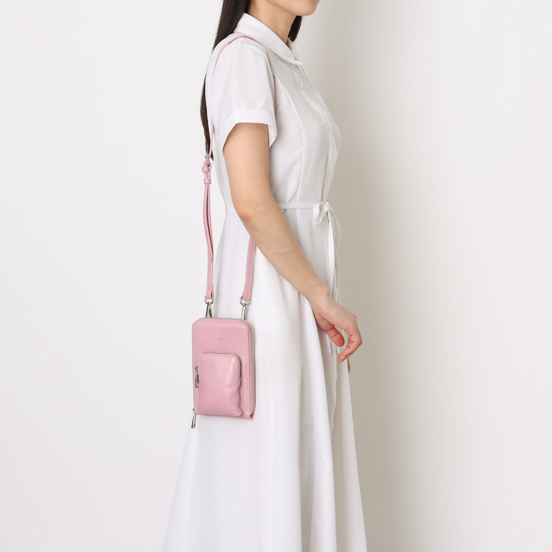 シンボノ SINBONO Celia Crossbody Wallet Phone Bag - Pink （ピンク） ピンク