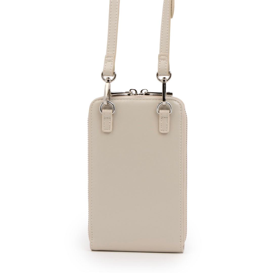 シンボノ SINBONO Celia Crossbody Wallet Phone Bag - Grayish White （ホワイト） ホワイト
