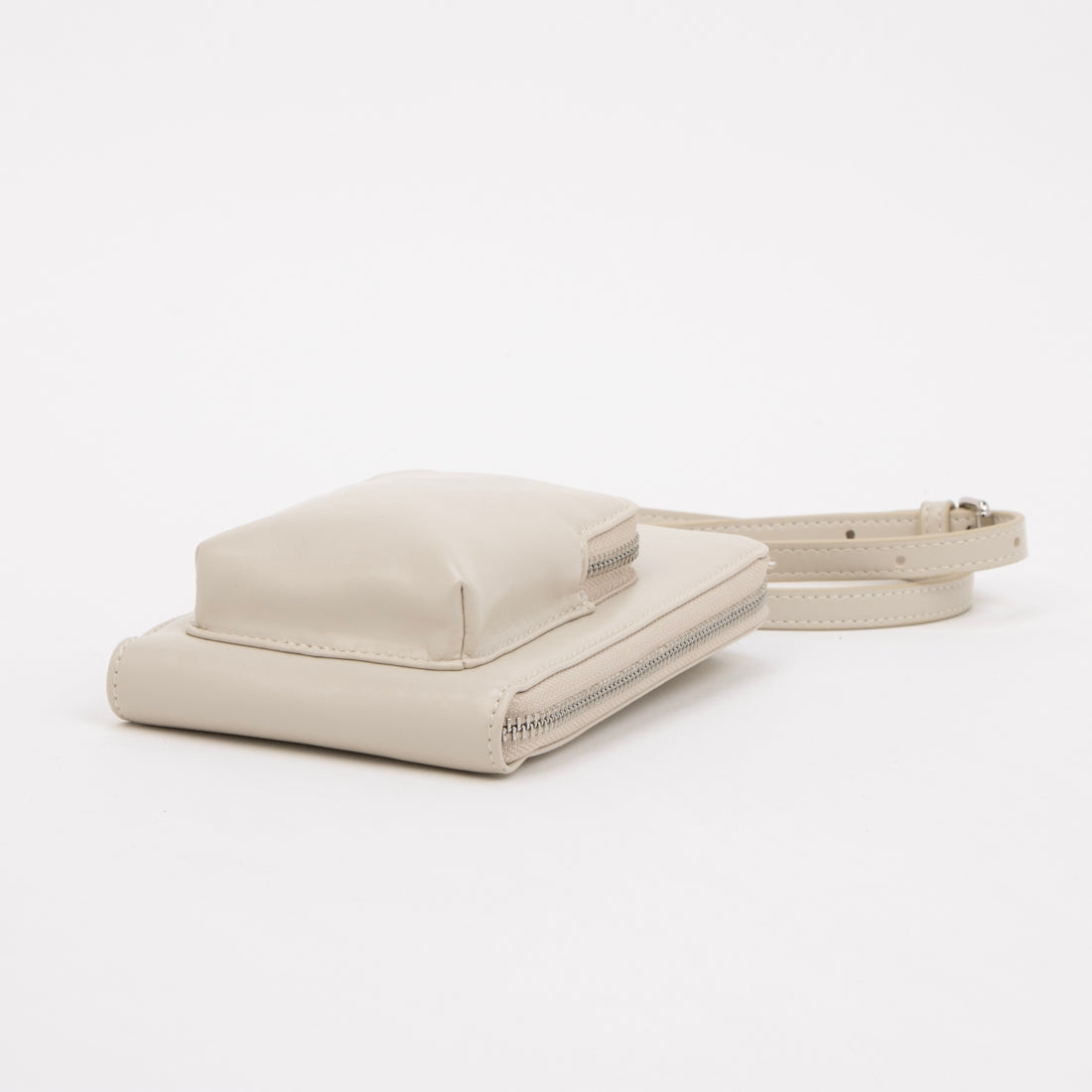 シンボノ SINBONO Celia Crossbody Wallet Phone Bag - Grayish White （ホワイト） ホワイト