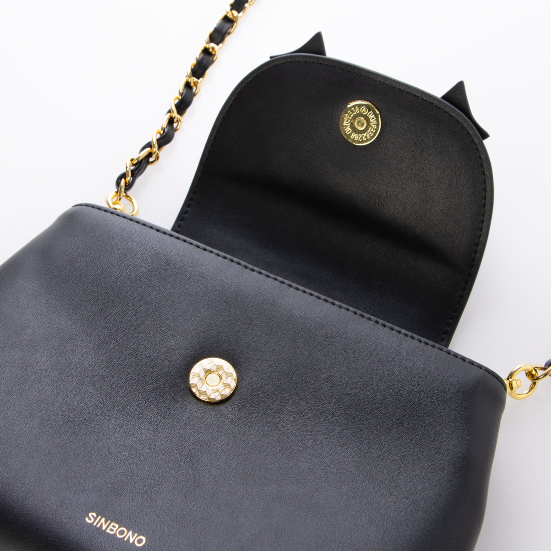 シンボノ SINBONO Simone Shoulder Crossbody Bag - Black （ブラック） ブラック