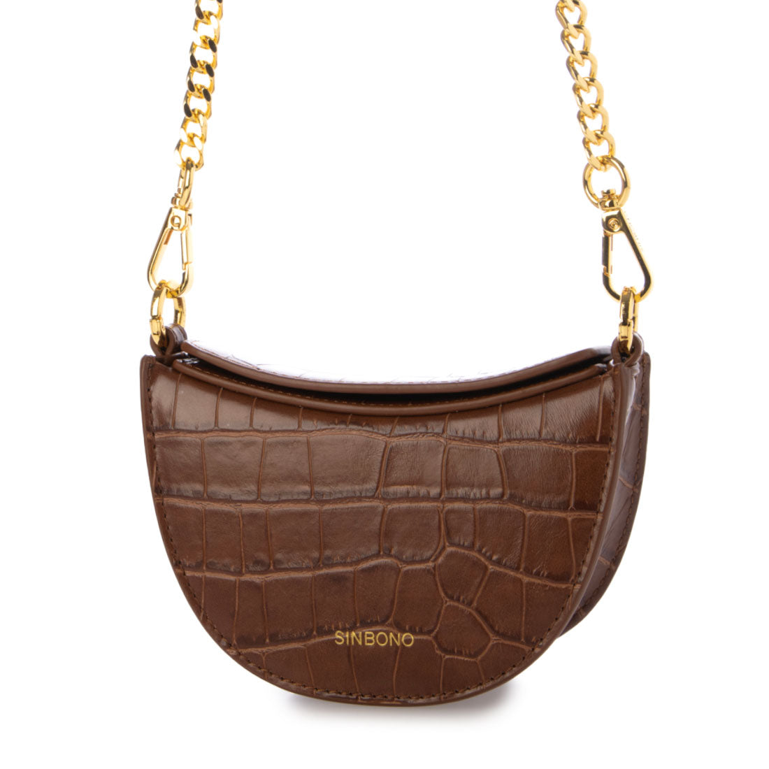 シンボノ SINBONO Mini Kace Crossbody Bag - Brown （ブラウン） ブラウン