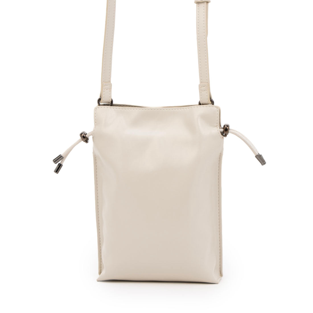 シンボノ SINBONO Nina Crossbody Wallet Phone Bag-Grayish White （ホワイト） ホワイト