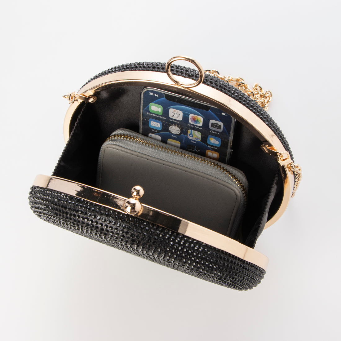 シルビアン ヒーチ SILVIAN HEACH サークルビーズバッグ （BLACK） BLACK