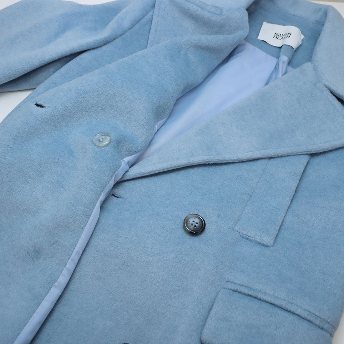 シルビアン ヒーチ SILVIAN HEACH ダブルロングコート