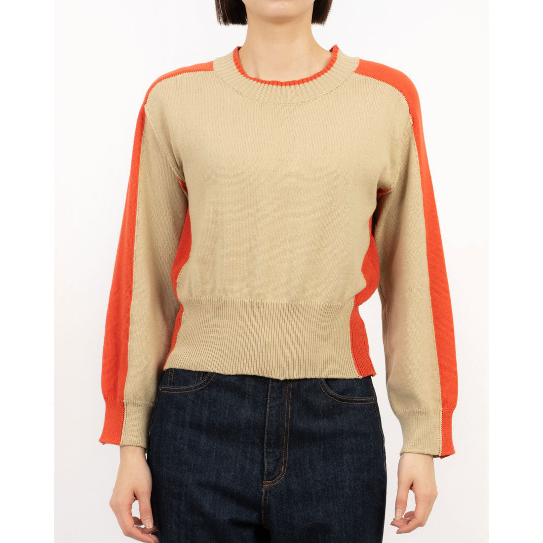 シルビアン ヒーチ SILVIAN HEACH ラインポイントクルーネックTOPS
