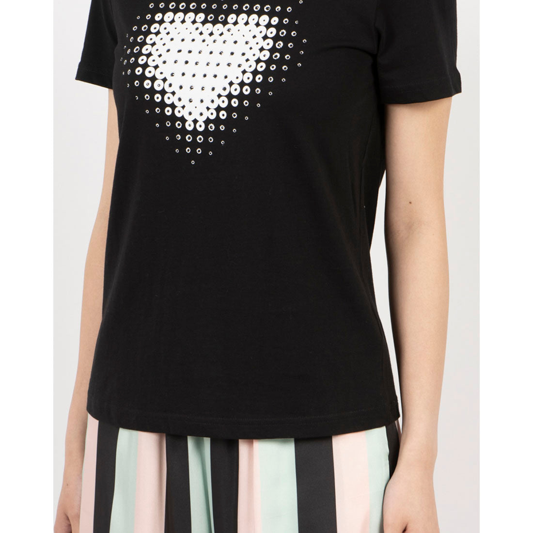 シルビアン ヒーチ SILVIAN HEACH ハートTシャツ （BLACK） BLACK