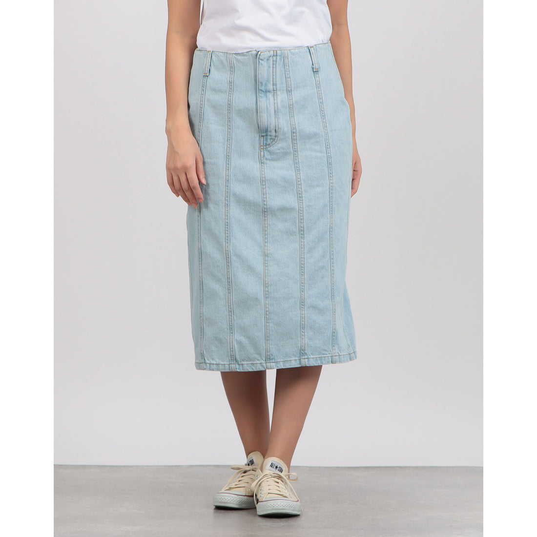 シルビアン ヒーチ SILVIAN HEACH ハイブリーチdenimタイトSK （LIGHT BLUE） LIGHT BLUE
