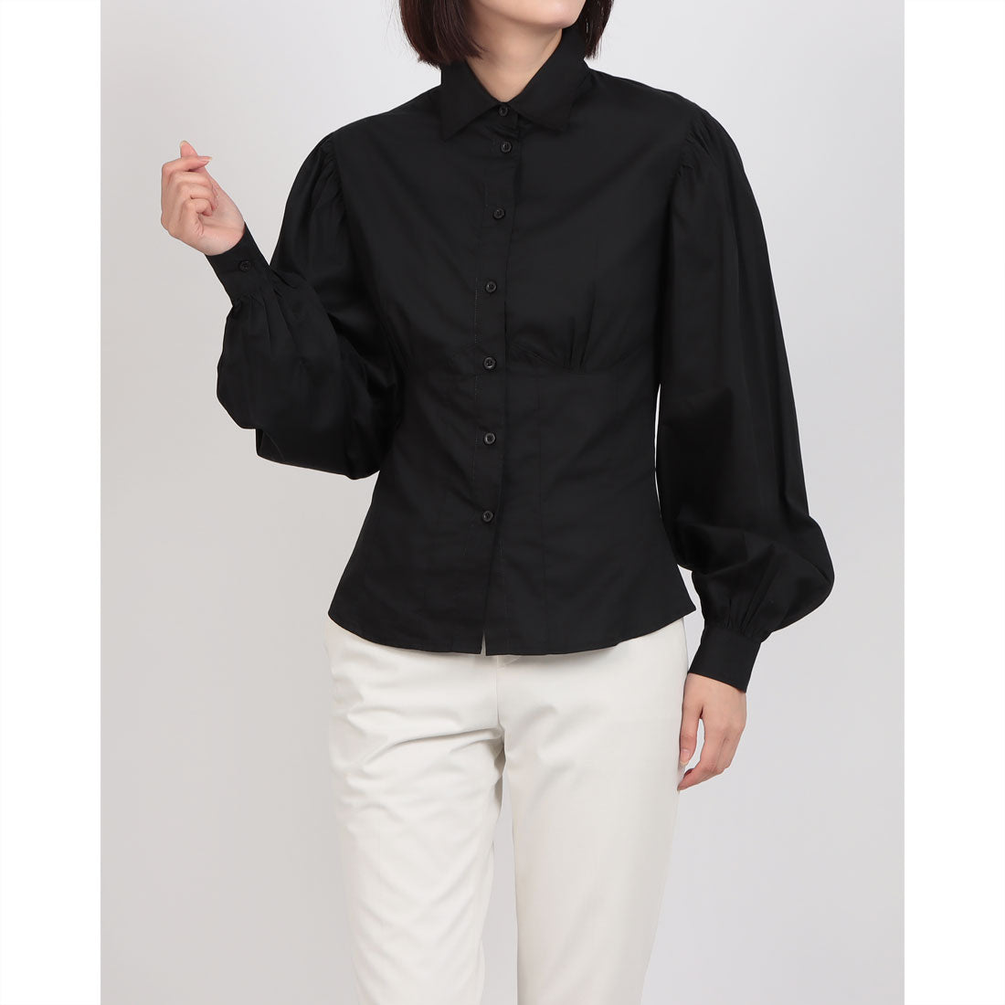 シルビアン ヒーチ SILVIAN HEACH シャツカラーBL （BLACK） BLACK