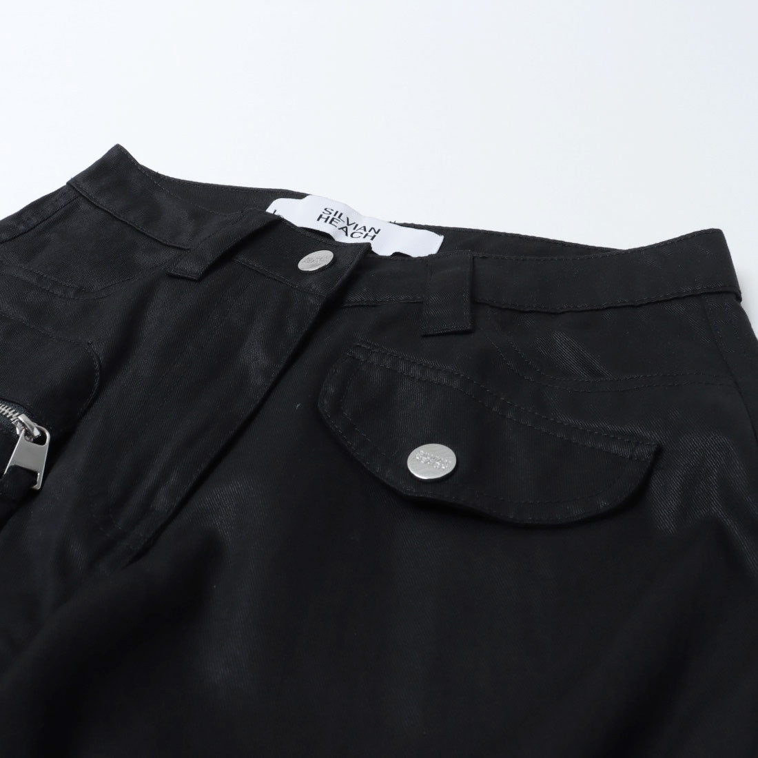 シルビアン ヒーチ SILVIAN HEACH ビッグポケットポイントカーゴPT （BLACK） BLACK