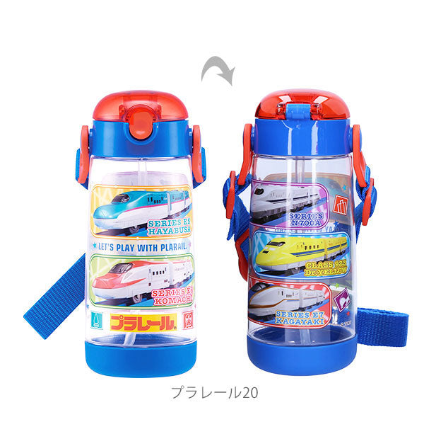 Skater One-Push Straw Bottle 【Non-returnable item】