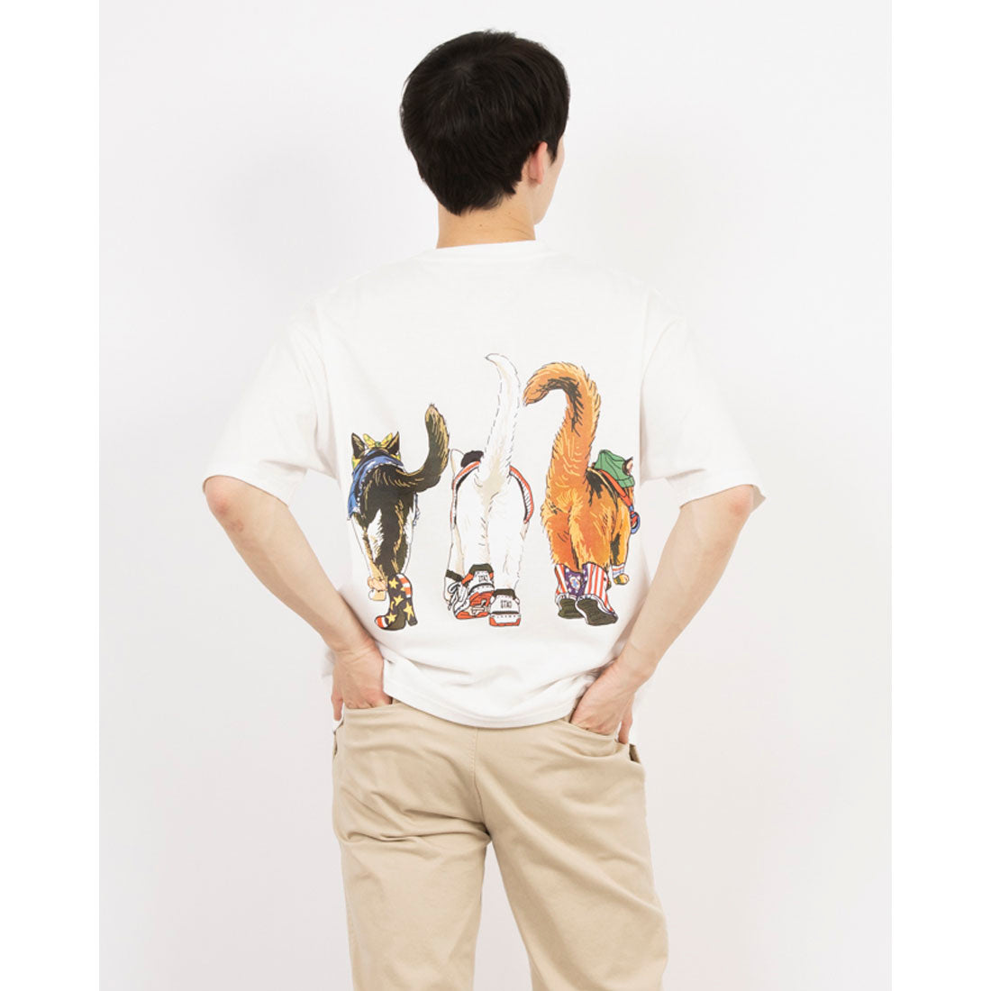 コリスコ CORISCO CORISCO アニマルプリント Tシャツ （ホワイトA） ホワイトA