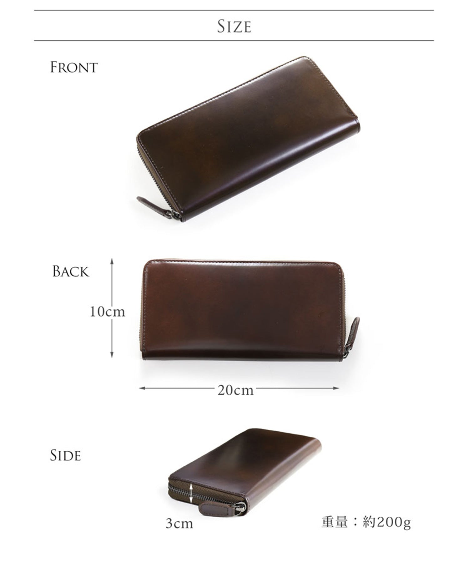 ドゥーブロンドン doob London [doob London]コードバンレザー長財布 （ライトブラウン(BN)） ライトブラウン(BN)