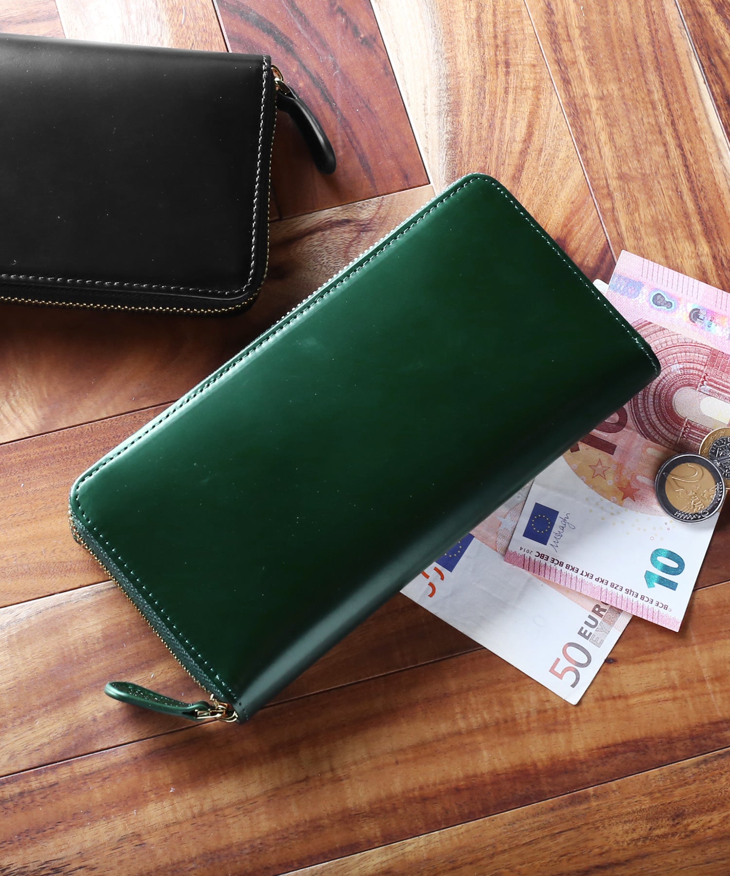 ドゥーブロンドン doob London [doob London]コードバンレザー長財布 （グリーン(G)） グリーン(G)