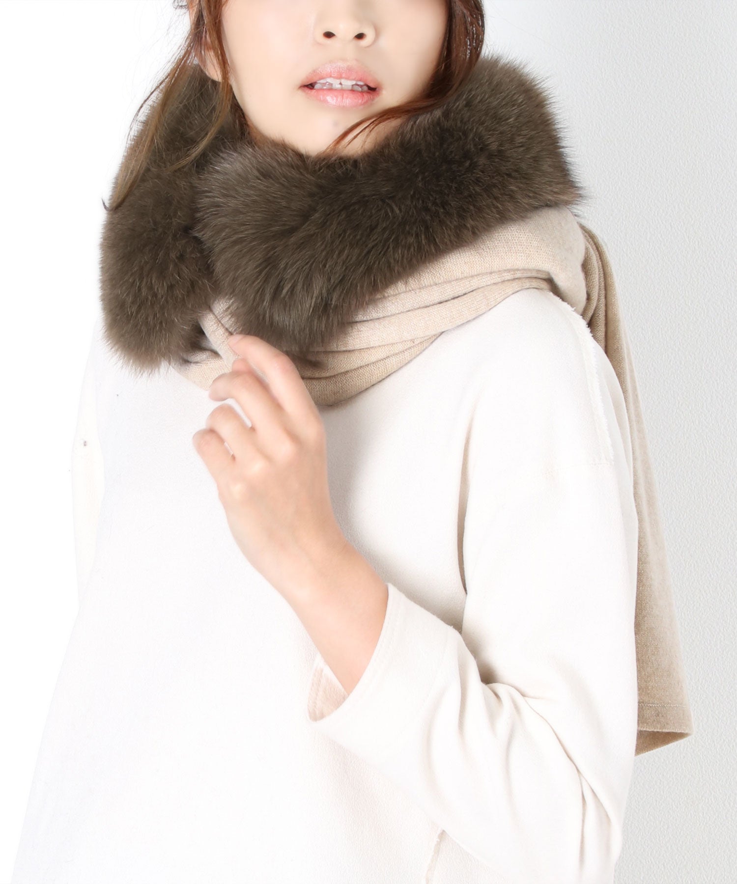 Filomo Fox Fur Muffler
