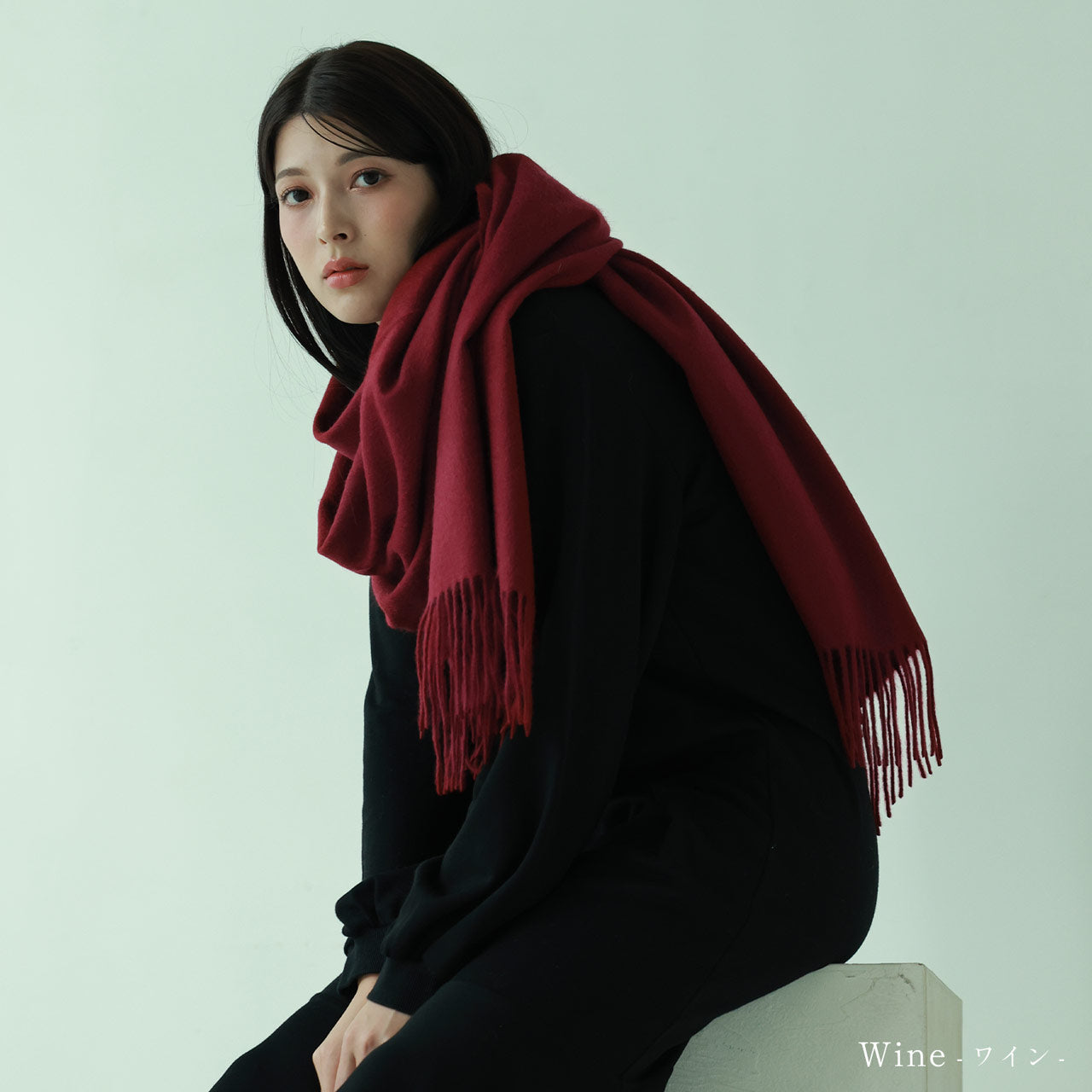 Filomo Cashmere 100% Large Scarf Stole