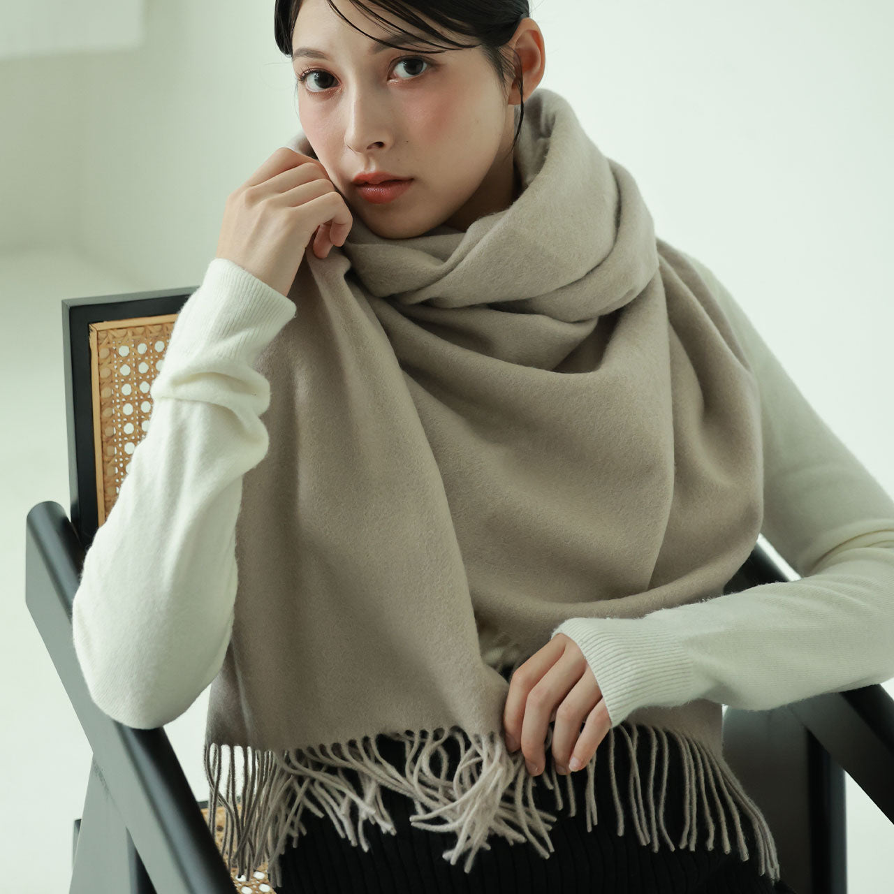 Filomo Cashmere 100% Large Scarf Stole