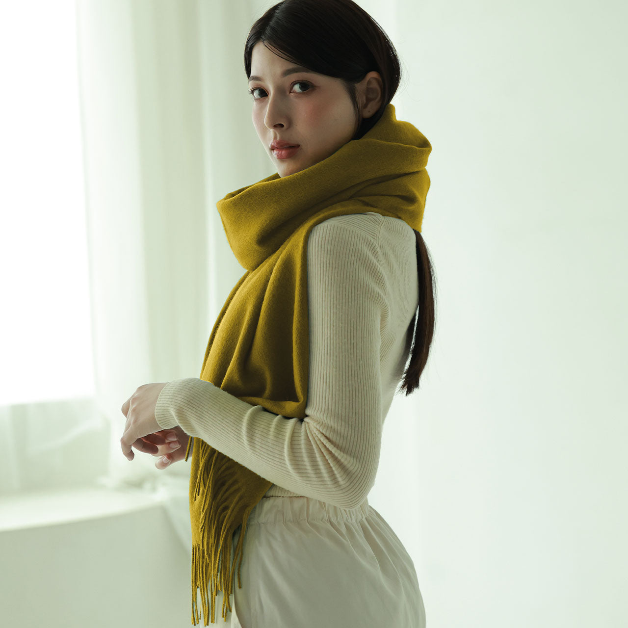 Filomo Cashmere 100% Large Scarf Stole