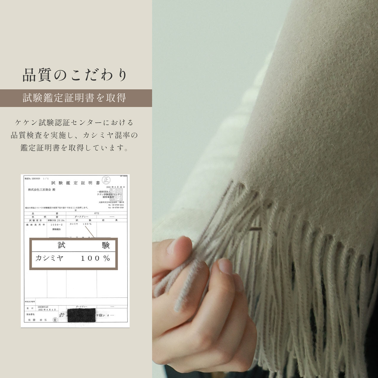 Filomo Cashmere 100% Large Scarf Stole