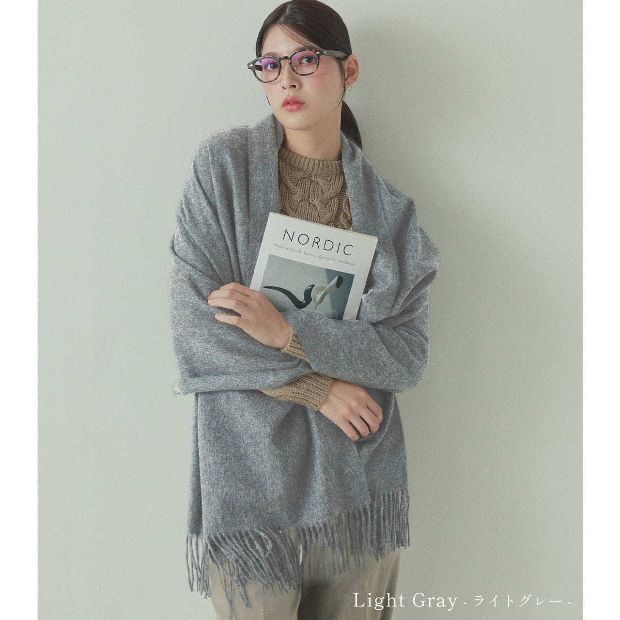 Filomo Cashmere 100% Large Scarf Stole