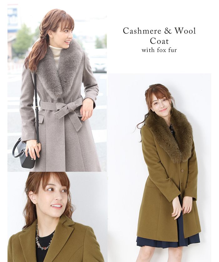 フィローモ Filomo [Filomo]カシミヤブレンドウールコート