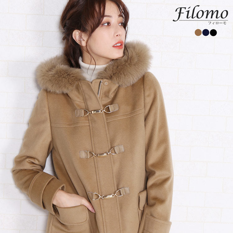 フィローモ Filomo [Filomo]カシミヤブレンドウールダッフルコート