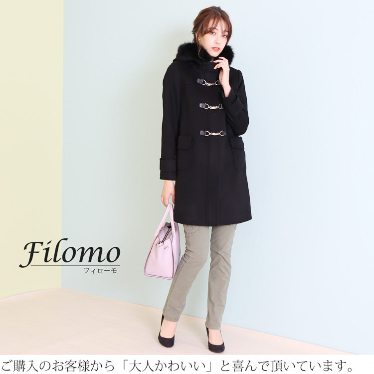 フィローモ Filomo [Filomo]カシミヤブレンドウールダッフルコート