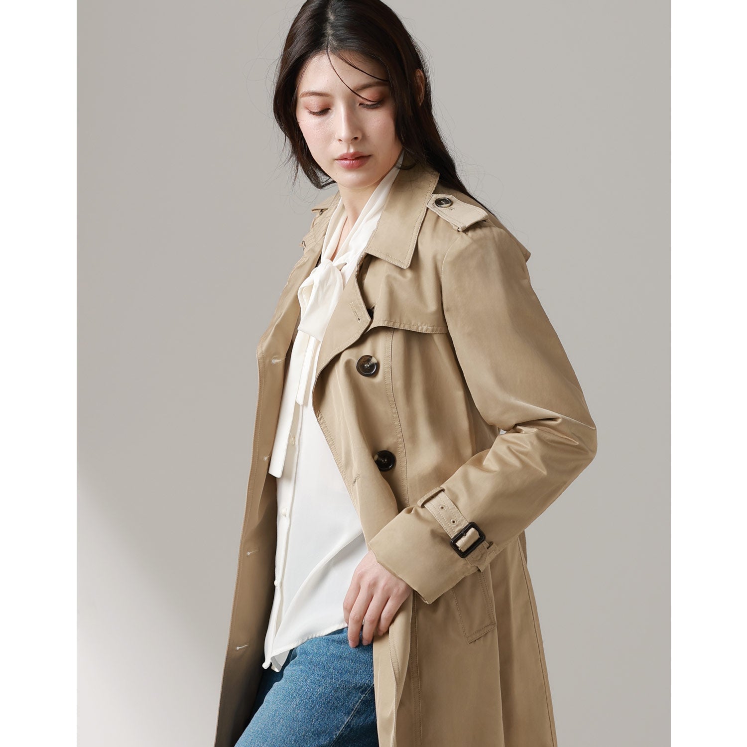 フィローモ Filomo トレンチコート （ベージュ） ベージュ