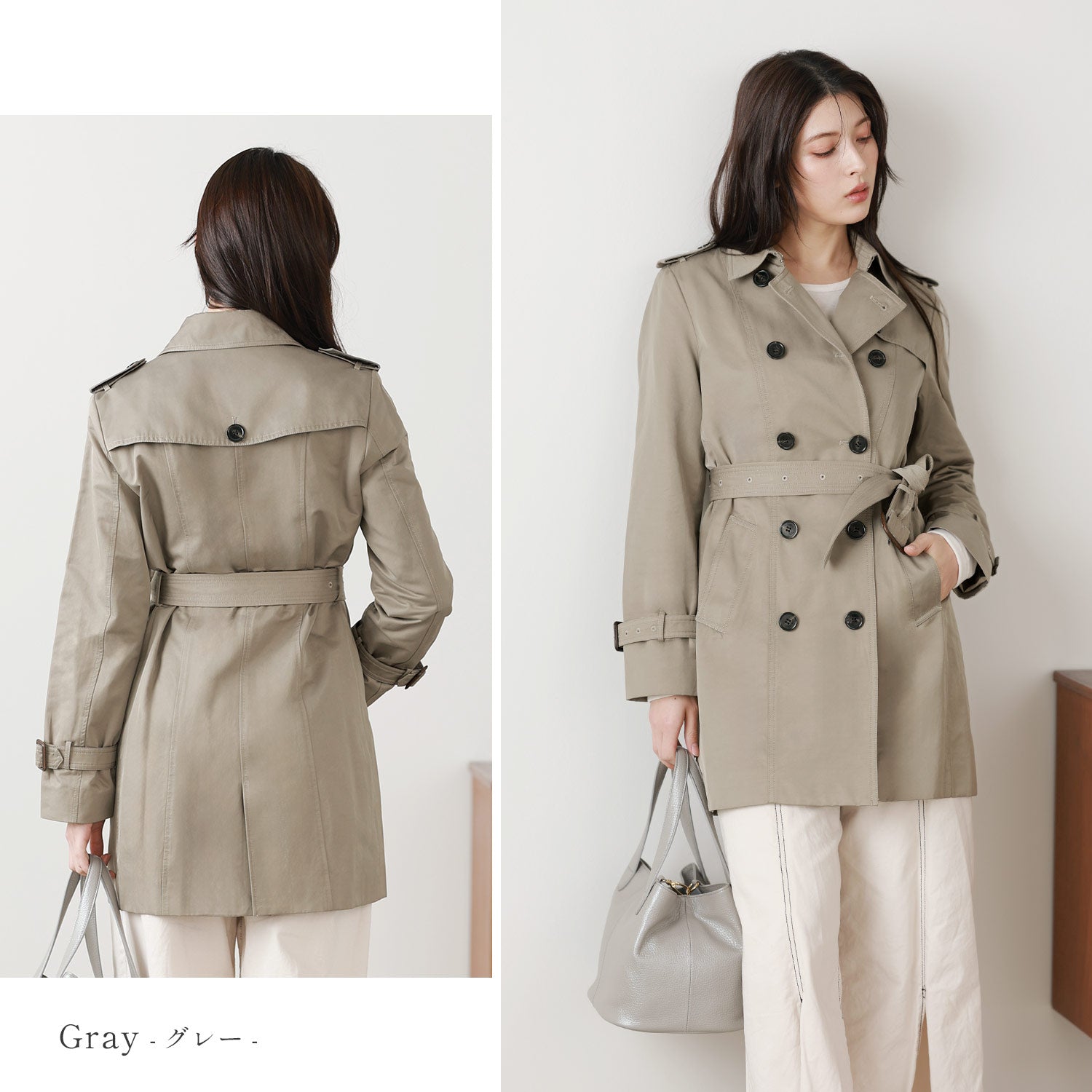 フィローモ Filomo トレンチコート （ベージュ） ベージュ