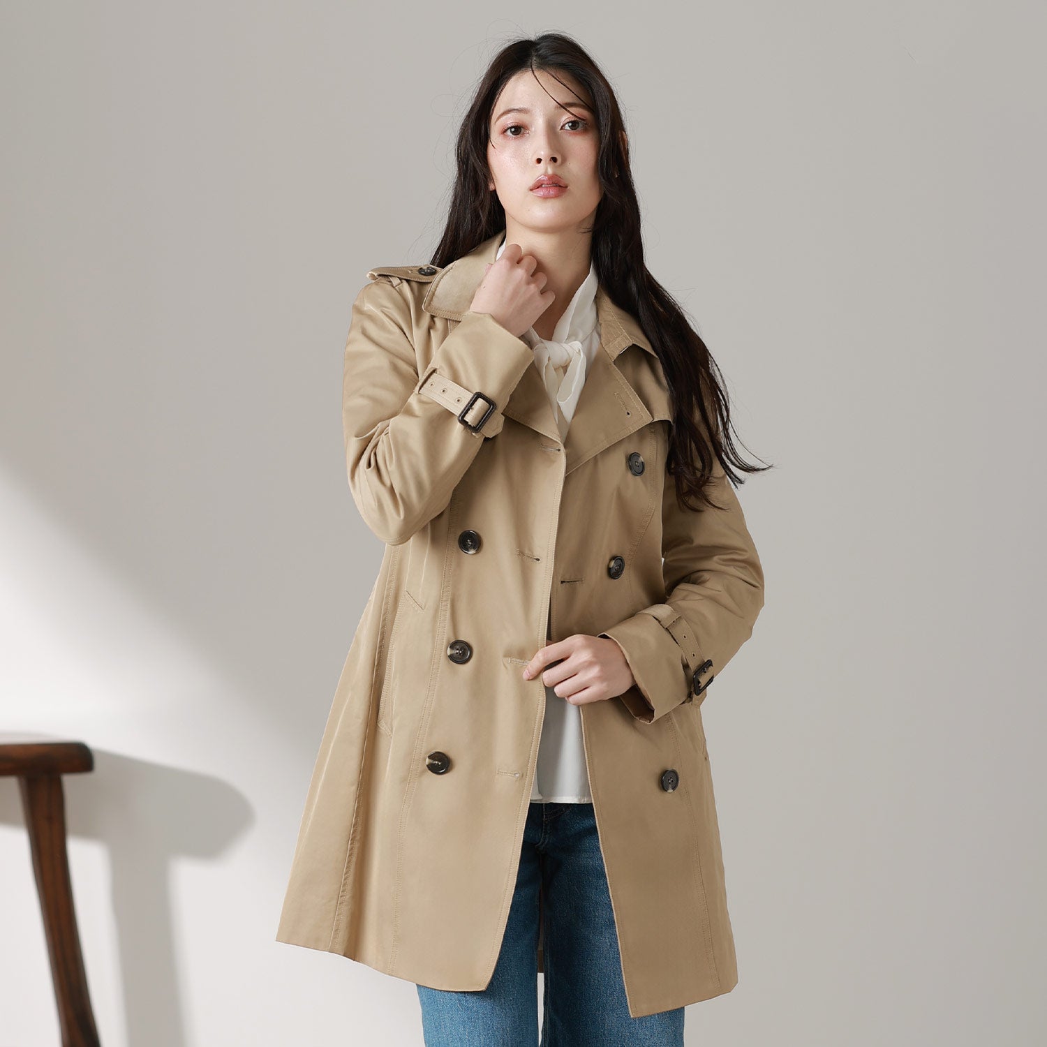 フィローモ Filomo トレンチコート （ベージュ） ベージュ