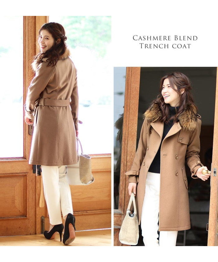 Filomo [Filomo] Trench Coat Women's Winter Thick
